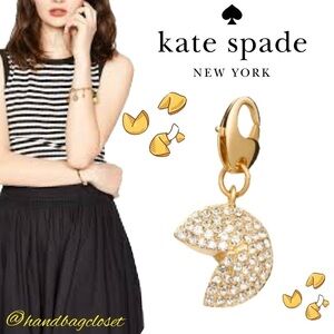 Kate Spade Fortune Cookie Charm No Bracelet TAKEOUT BAG HELLO CRUZ HOW CHARMING🥠